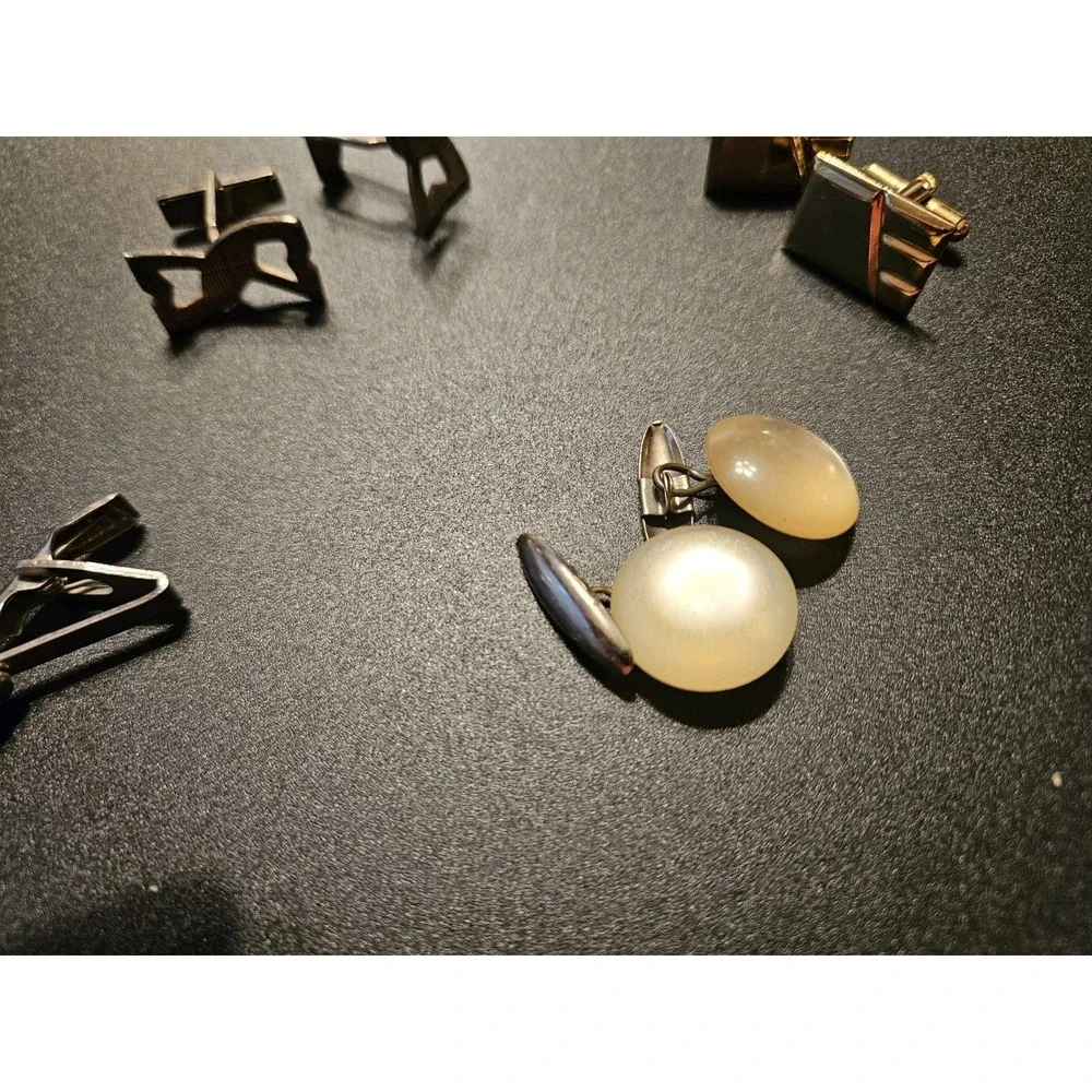 Vintage Lot of Mens Cufflinks / Tiebars (386)